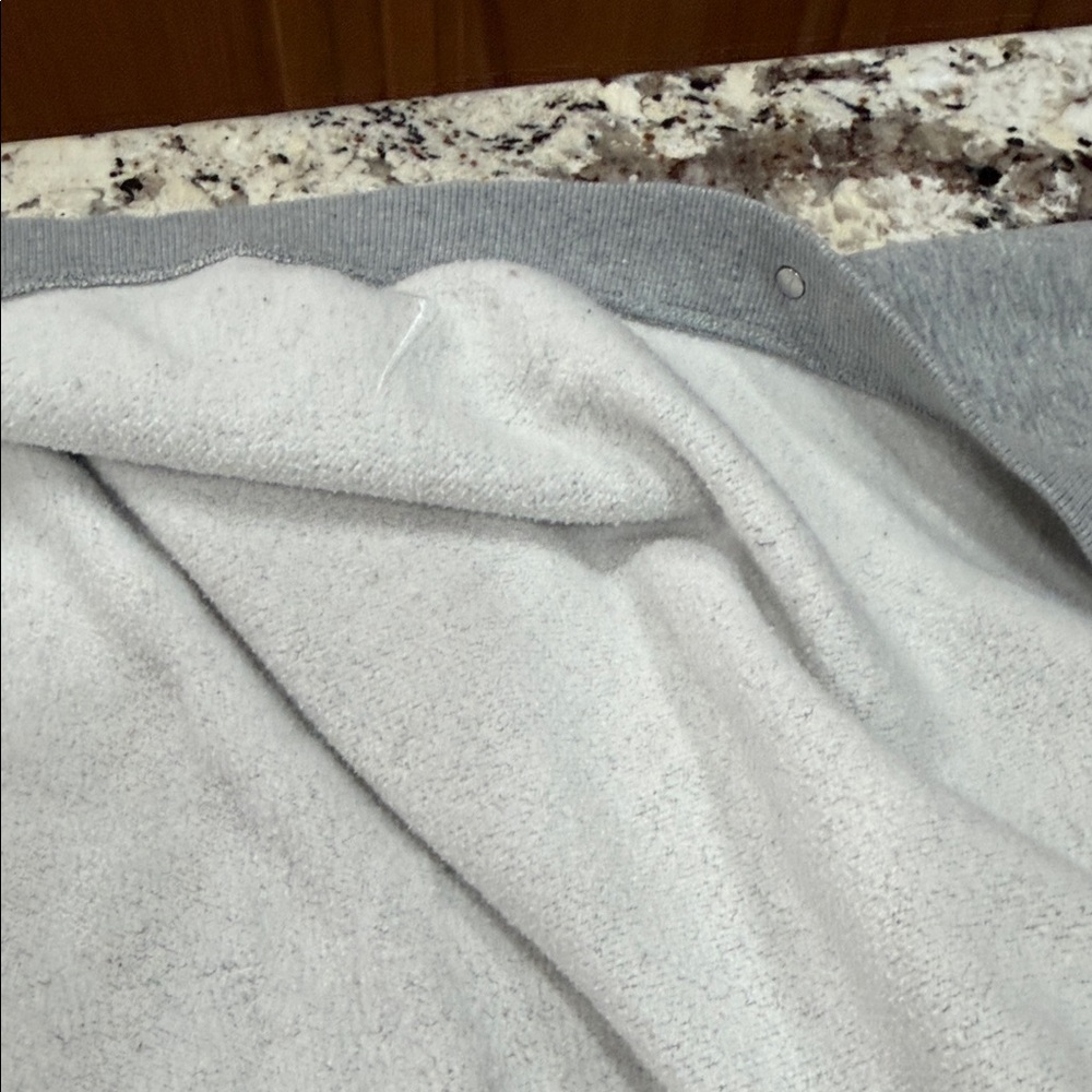 Nike Light Gray Open-Front Jacket - image 8